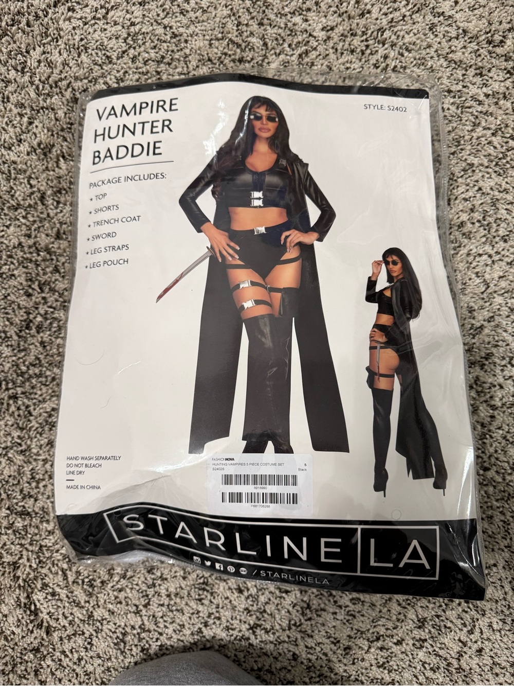 Fashion Nova Vampire Hunter Baddie Costume